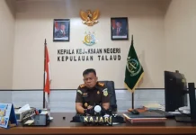 Kejari Talaud Kawal Penanganan Kasus Korupsi Eks Kadis PUTR