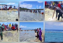 Masyarakat Miangas Gelar Ritual Tangkap Ikan Manammi
