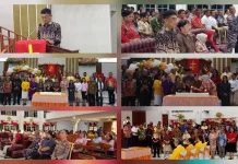 Bupati Welly Titah Hadiri HUT  ke - 162 Jemaat Germita Imanuel Beo