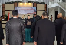 Wabup Talaud Lantik 10 Pejabat Administrator, Tekankan Integritas