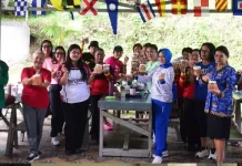 Pelatihan Telur Asin dan Panen Hanpangan Jalasenastri Lanal Melonguane