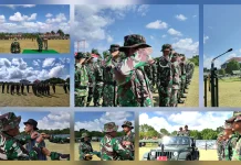 Korem 131/Santiago dan Kodim 1312/ Talaud Mantapkan Gladi Pembukaan