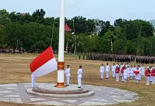 Upacara Bendera Peringatan HUT Proklamasi RI ke 81 Tahun di Talaud