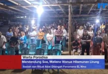 El Nino, Warga Lirung Gelar Ritual Adat dan Doa Bersama