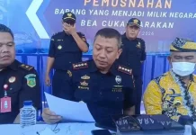 Bea Cukai Musnahkan Barang Ilegal