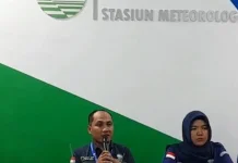 Tarakan Berpotensi Diguyur Hujan Disertai Angin