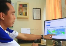 Cuaca Kota Tarakan Cerah Berawan pada Siang Hari