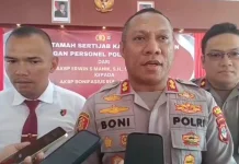 AKBP Bonifasius Rumbewas Resmi Pimpin Polres Tarakan