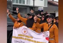 Sembilan Ribu Peserta Ramaikan Jalan Sehat Beregu HUT RI