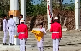 Paskibraka Maluku Tenggara Sukses Laksanakan Tugasnya