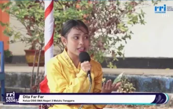 RRI Fest Gaungkan Semangat Merawat Tradisi dan Persatuan di SMAN 3 Maluku Tenggara