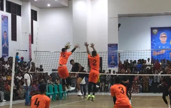 Tim KKTS Unggul 2 Set Atas Rumpun 2A