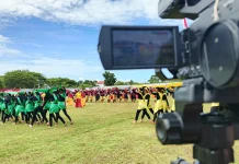 Tari Kolosal Meriahkan Peringatan Hardiknas Maluku Tenggara