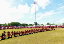 Penampilan Harmoni Tifa, Gong, dan Seruling Warnai Hardiknas di Maluku Tenggara