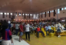 Gemuruh Euforia Fans Spanyol Menggema di Gedung Larvul Ngabal