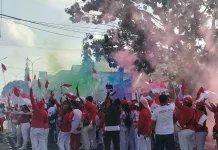 RSUD Karel Sadsuitubun Tampilkan Yel-Yel Semangat Kemerdekaan di Hadapan Bupati
