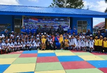 Kunjungan Panglima Komando Armada RI ke TK Hang Tuah Tual