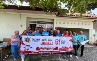 Perayaan HUT RI, PWI Tuban Gelar Doa Bersama Soroti Tantangan Industri Media