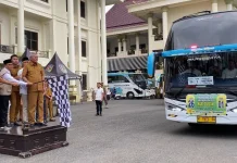 Jemaah Haji Tuban Kloter 26 Resmi Diberangkatkan