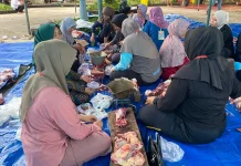 Masjid Agung Tuban Sembelih 5 Ekor Sapi, 1.500 Daging Telah Dibagikan