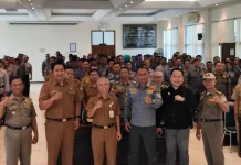 Pemkab Tuban Ajak Linmas sebagai Bagian dari Pengamanan Kantibmas