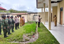 Apel Gabungan Perdana Di Distrik Pirime Kabupaten Lanny Jaya