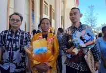 SMP Negeri 1 Wamena Lepas 349 Lulusan, Pesan Disiplin dan Jujur Menggema