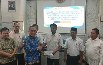 Sebanyak 544 Warga Terdampak TPA Piyungan Terima Bantuan BPJS Kesehatan