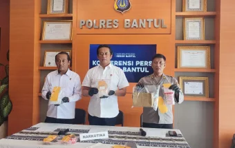 Pria Asal Malang Jadi Pengedar Sabu di Banguntapan Bantul