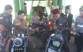 Unik, Moge Jadi Saksi Bisu Ikatan Suci Tiga Pasangan Pengantin di Bantul