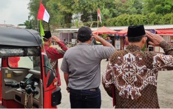 Merah Putih Berkibar di Atas Bajai