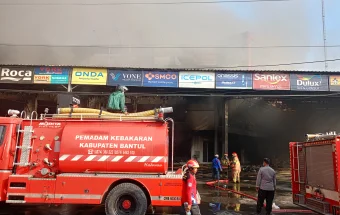 Kebakaran Toko Bangunan & Elektronik di Berbah, Dua Karyawan Meninggal Dunia