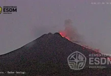 BPPTKG Catat Terjadinya Awan Panas Guguran, Luncuran Mencapai 1.000 Meter