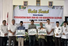 Pemkab Sleman Salurkan Bantuan Sosial ke Warga Mororejo