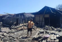 Gelombang Tinggi Hantam Pantai Pandansimo, Tiga Rumah Porak-Poranda