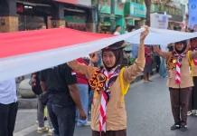Parade Kebangsaan 1.000 Meter Bendera Merah Putih