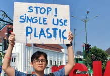 Pawai Bebas Plastik di Malioboro