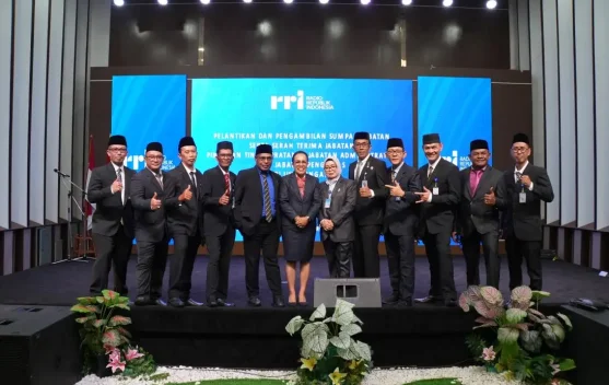 LPP RRI Gelar Pelantikan dan Pengambilan Sumpah/Janji Jabatan