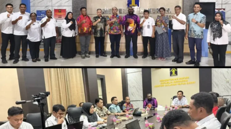 Kanwil Kemenkum Pabar Harmonisasi Ranperbup Program Satu Milyar
