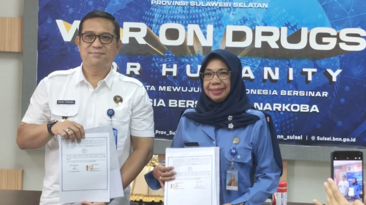 LPP RRI Makassar Sasar Kerjasama dengan BNNP Sulsel