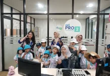 TK Nido Mantessori Samarinda Kenali Dunia Penyiaran RRI