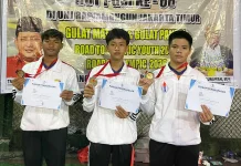 Tiga Pegulat Muda Lampung Raih Perunggu Nasional