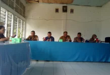 Rakor Pemcam Sawo Bahas Pembangunan dan Keamanan