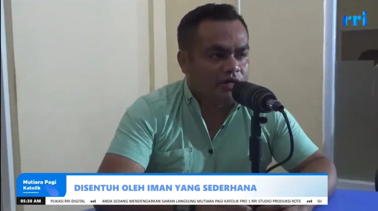 Mutiara Pagi Katolik: Disentuh oleh Iman yang Sederhana