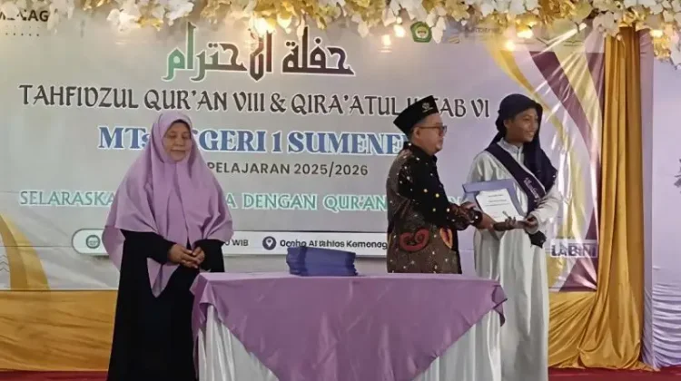 MTsN 1 Sumenep Kukuhkan 105 Siswa Tahfidz dan Qiraah