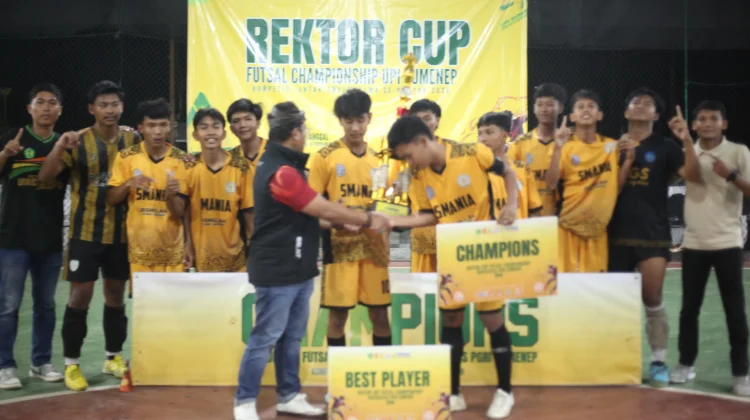 SMAN 1 Ambunten Juara Turnamen Futsal UPI Sumenep se-Madura