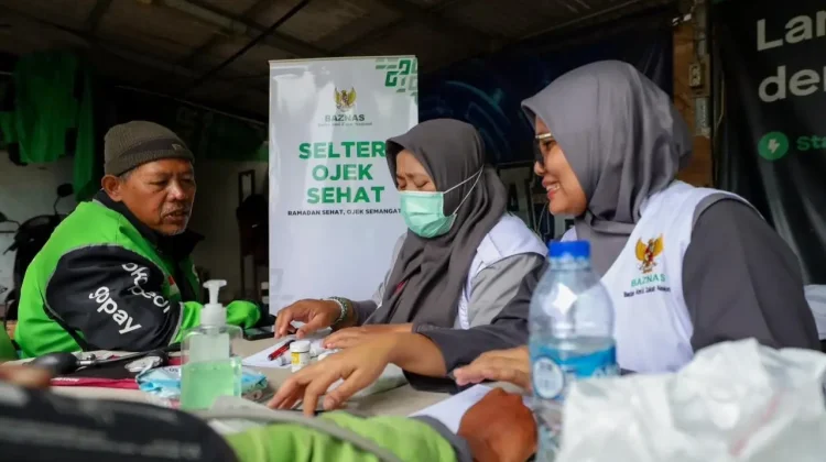 BAZNAS Launches Free Healthcare for Ojek Drivers Ahead of Ramadan