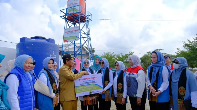 Pertamina dan SERUNI Serahkan Bantuan bagi Warga Terdampak-Bencana