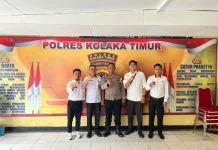 Kemenkum Sultra Jalin Koordinasi dengan Polres Kolaka Timur