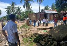 Abrasi Rusak 240 Meter Tanggul di Kelurahan Namodale
